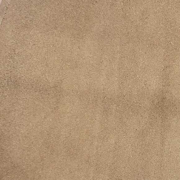 70s Bohemian Suede Midi Skirt Authentic Vintage - Picture 7 of 9